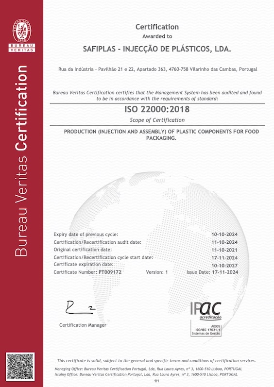 Certificado ISO